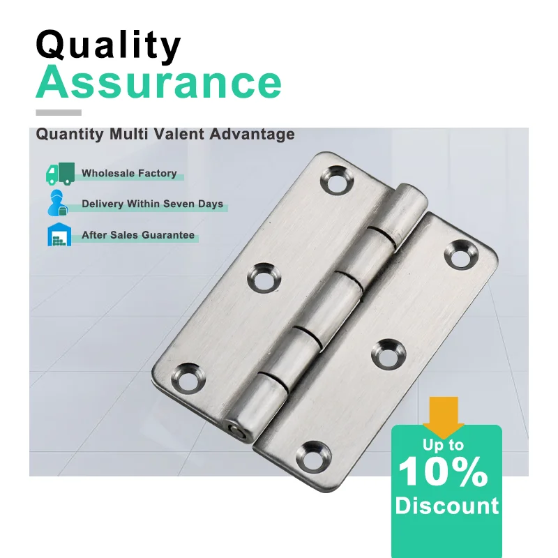 

Industrial Machinery Equipment Cabinet Door Load-bearing 304 Stainless Steel Folding Butterfly Six Hole Hinge