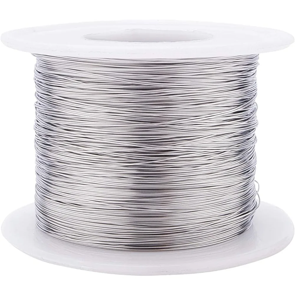 

28 Gauge 984FT 304 Stainless Steel Binding Wire for Jewelry Making, Strapping, Sculpture Frame, Cleaning Brushes Making