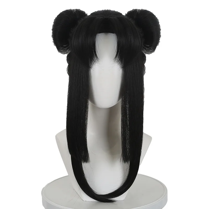 Eternal Hell - Yulinglong Peruca Cosplay Linglong True Sabor Chignon Integrado Peruca Estilo Trançado