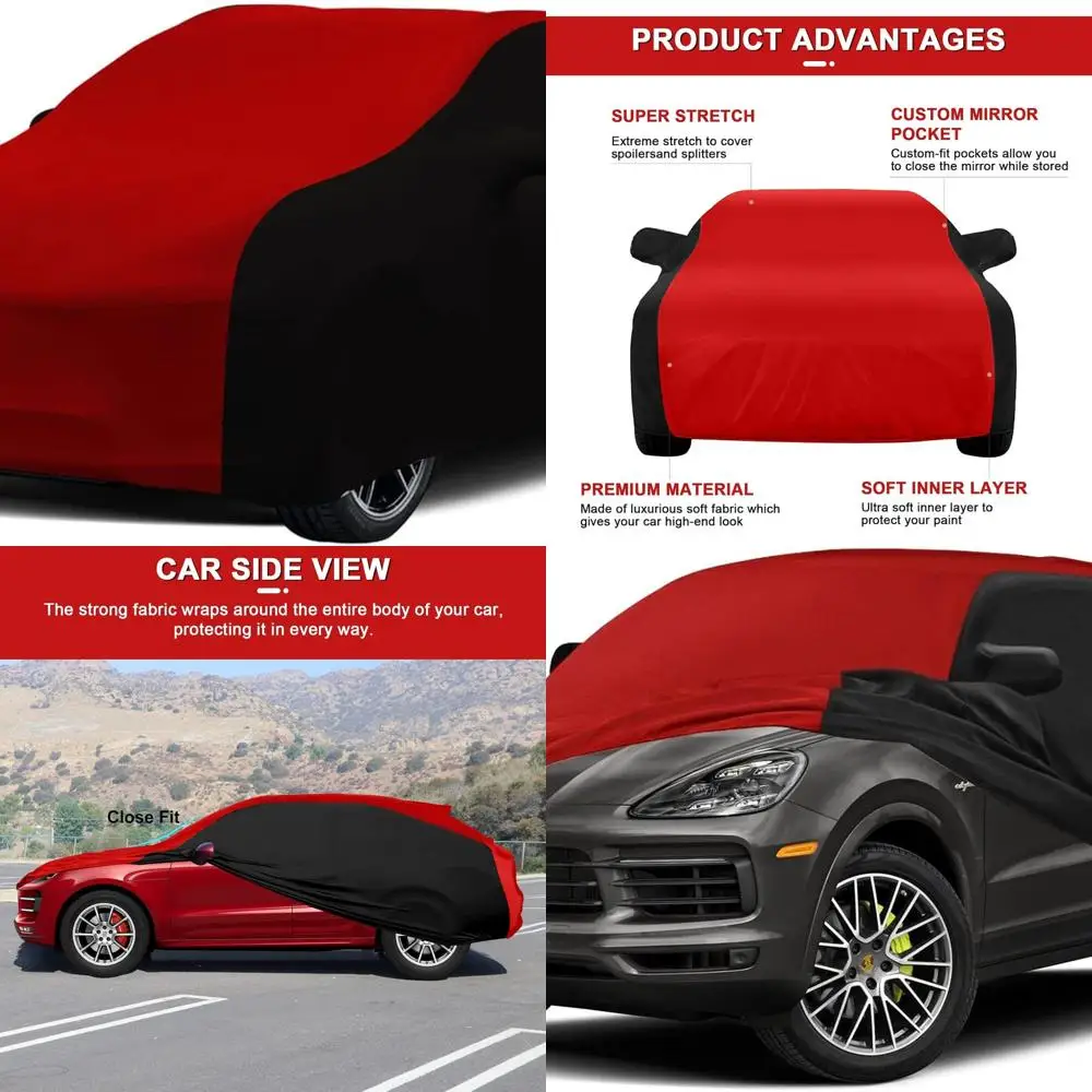

Custom-tailored Satin Indoor Car Cover for 2009-2025 Porsche Cayenne, Dust Protection for Garages & Shows