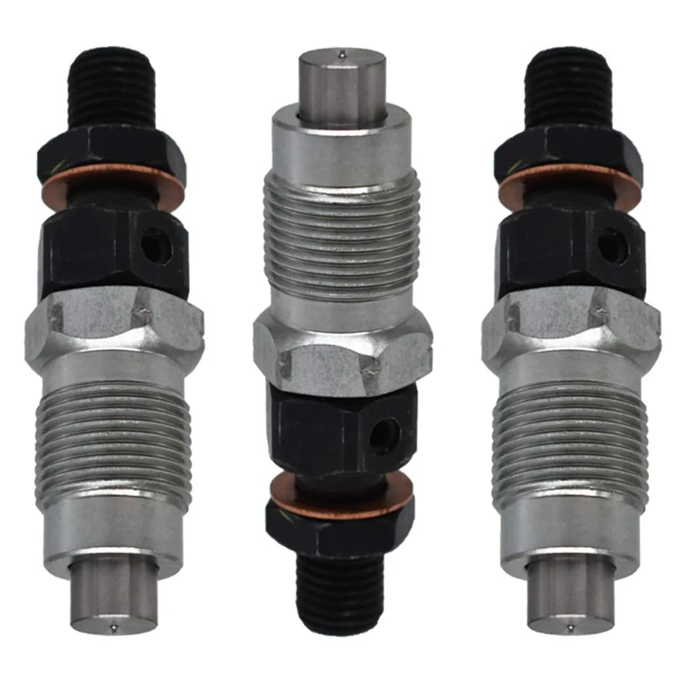 3PCS Fuel Injectors 16082-53001 16082-53900 16082-53903 For Kubota D1403 D1503 D1703 V1803 V2203 16082-53000 19077-53000