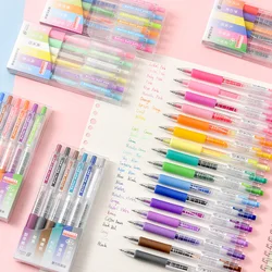 Color Gel Pens Set For Writing Kawaii Cute Things Art Back To School Supplies Korean Stationery Office Accessories