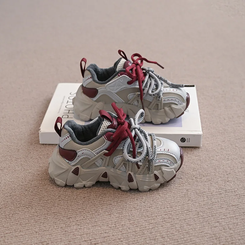 

Soft Children's Sneakers, Fashion Sports Warm Casual Kids Shoes Boys Girls, Comfortable Breathable Fashion Kids Flat Shoe Winter