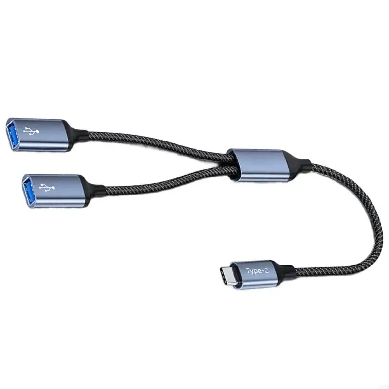 كابل USB C المتوسع 2/3 منفذ ألومنيوم محول مزامنة البيانات لطابعات لوحات المفاتيح