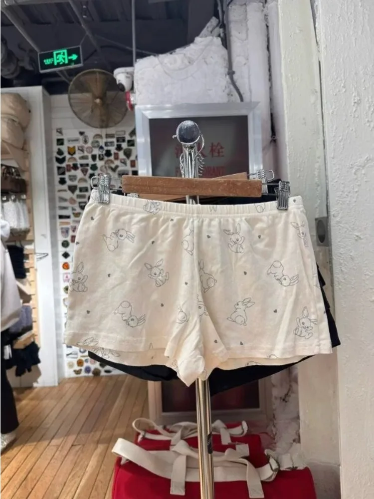 2025 براندي BM الساخن بيع المرأة الصيف السراويل المألوف الفتيات الأساسية الكرتون الملابس النسائية الأزهار السراويل غير رسمية