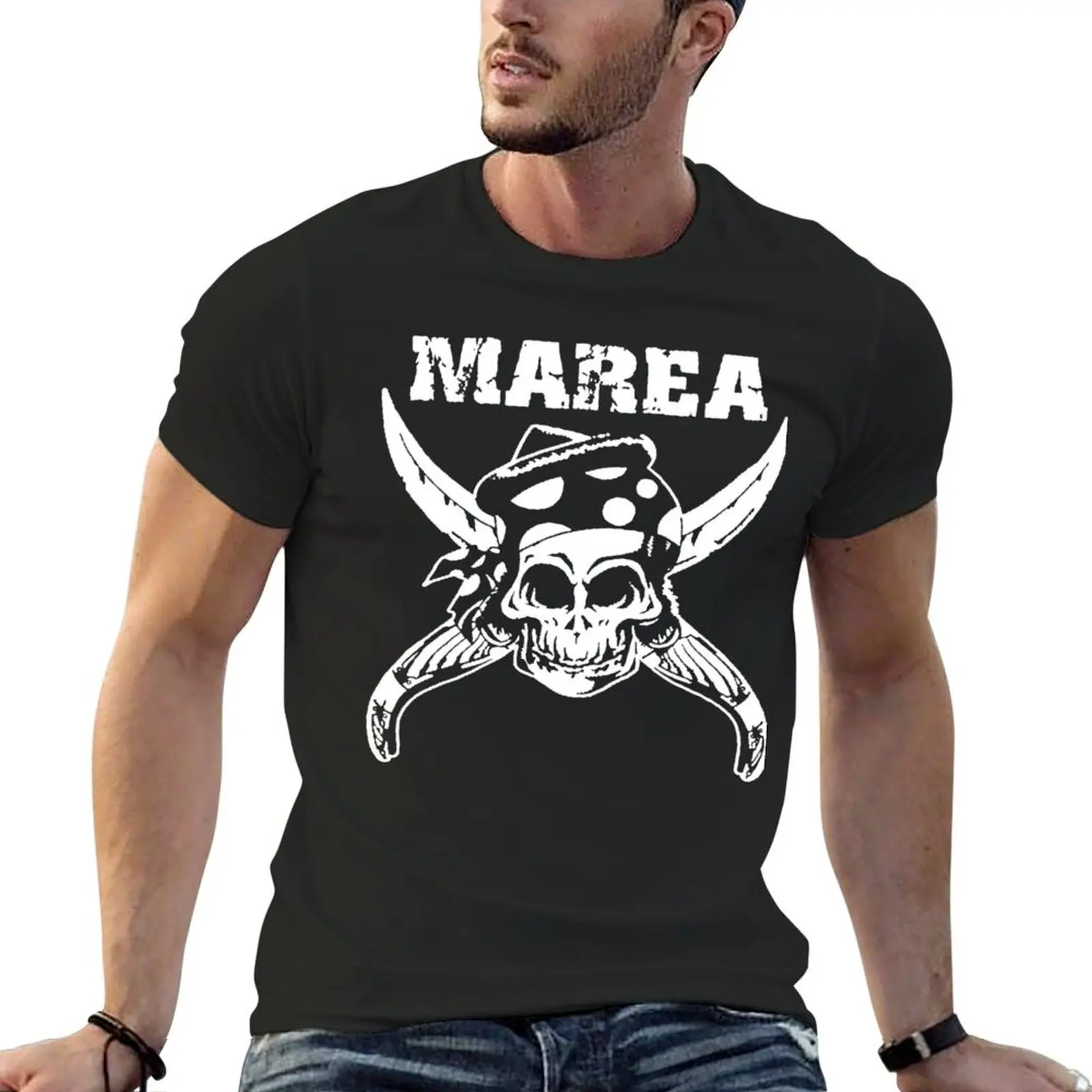 

Marea Rock T-Shirt graphic shirts customizeds summer top blanks mens graphic t-shirts anime