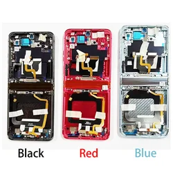 Main LCD Display Touch Screen Digitizer with Frame Assembly for Motorola Razr 40 Ultra Xt2321