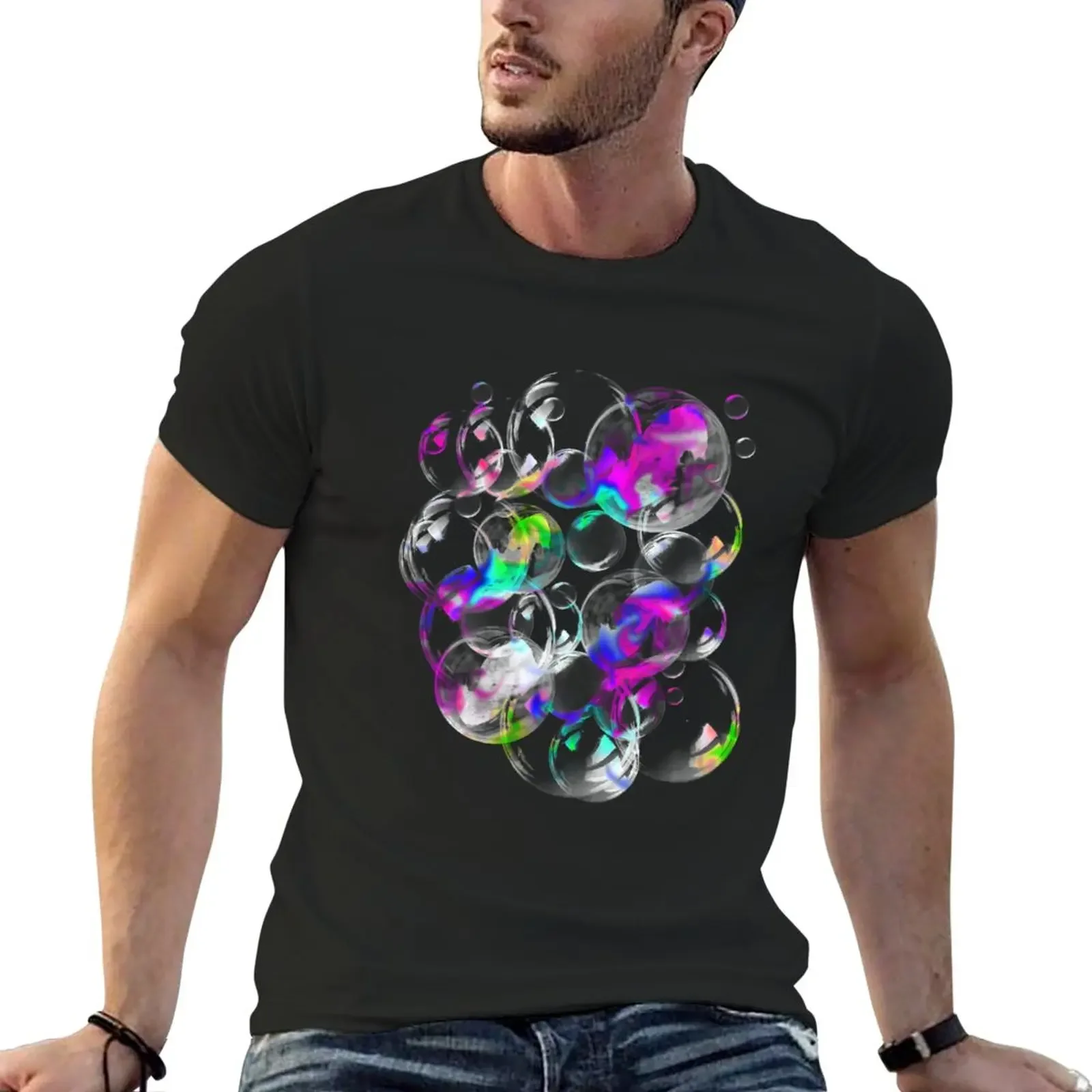 New Soap Bubbles Blowing Bubbles Bubble Lovers Fun T-Shirt tees T-shirt for a boy blank t shirts t shirts men