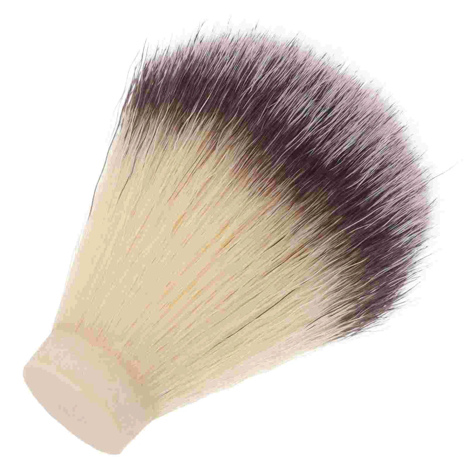 

Badger Hair Brush Head Replacement Shaving Brushes for Shave Salon Plastic Professional Male Man