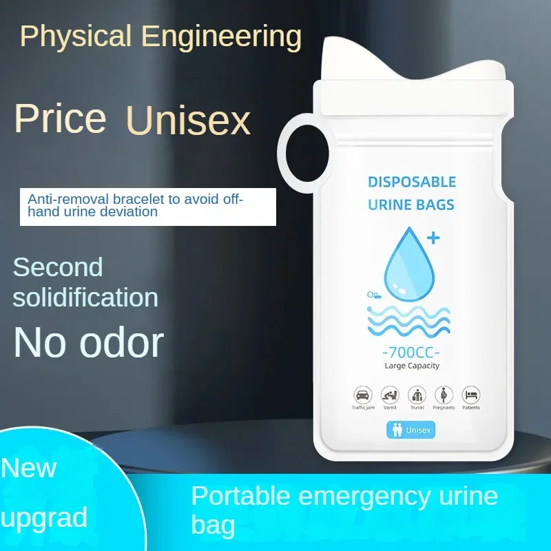 Disposable Emergency Urine Bag Unisex Car Toilet Leak-Proof Anti-Vomiting Travel Easy to Carry