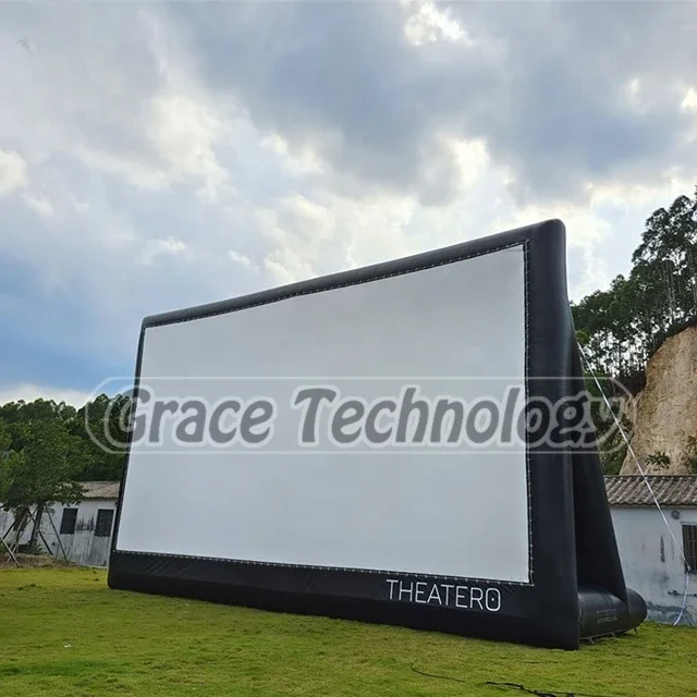 Inflatable Movie Screen Outdoor with Projector