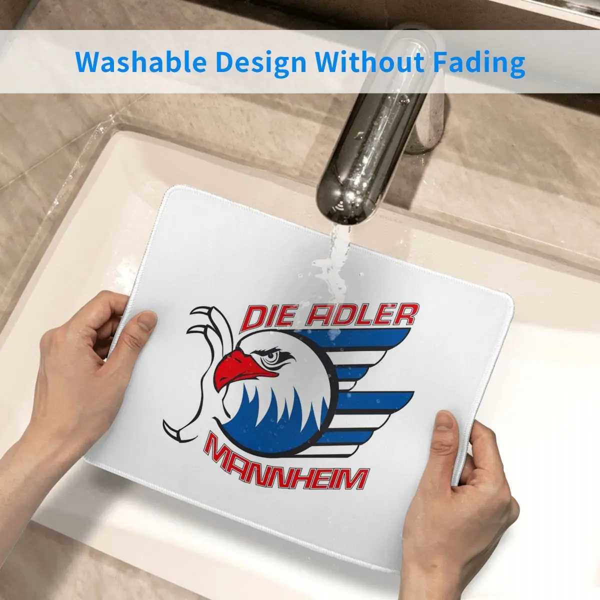 Multi-size Mouse Pad Adler Mannheim Hockey Gamer PC Laptop Mats Keyboard Carpet Computer Gaming Office Accessories Desk Mat