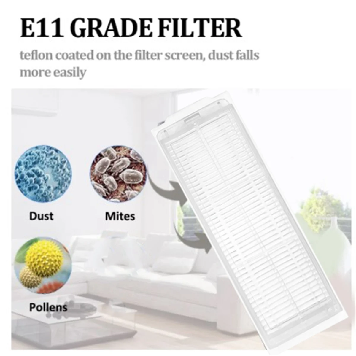 New 9Pcs Replacement Parts for Xiaomi Robot Vacuum S10 Xiaomi Robot Vacuum S12 B106GL Main Side Brush Hepa Filter