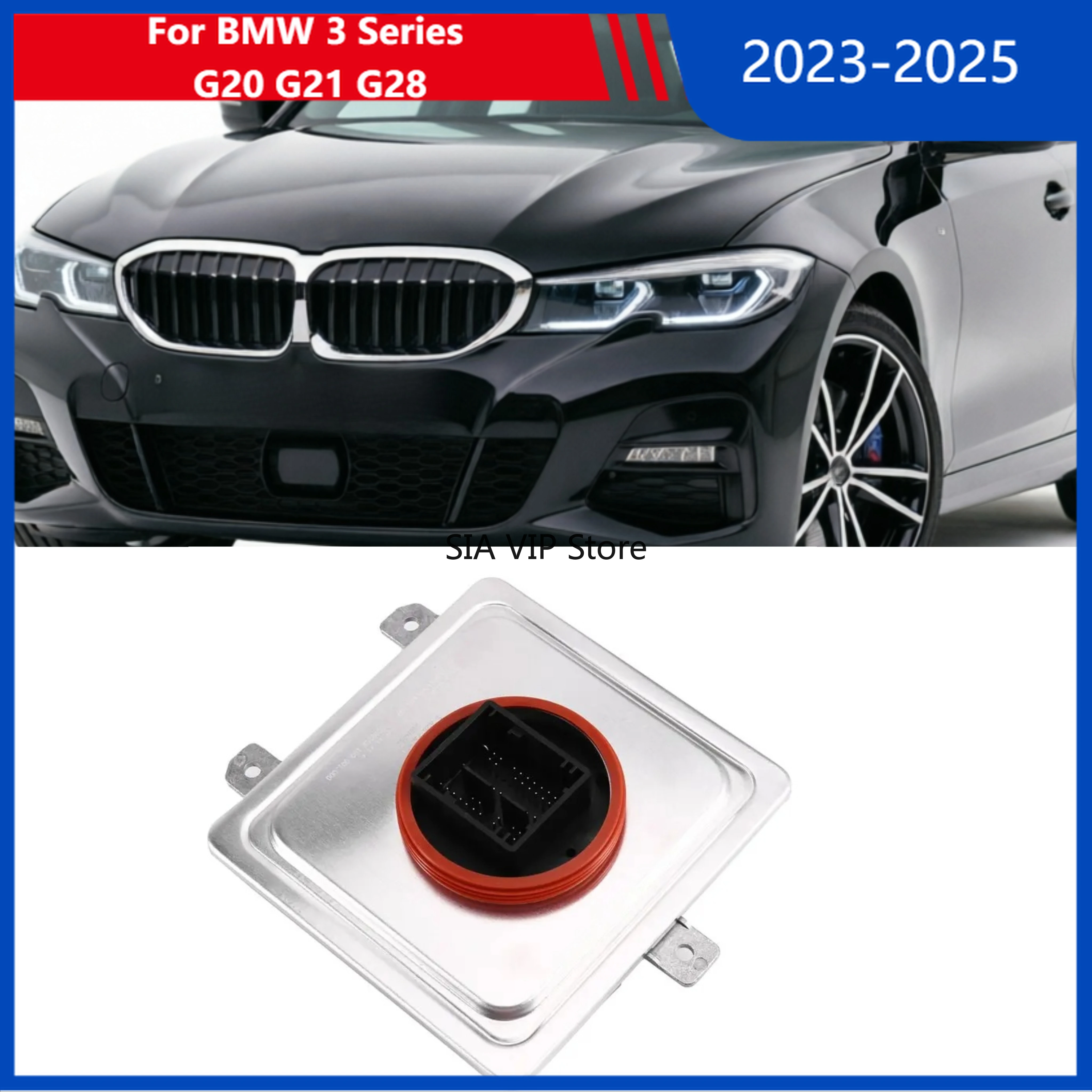 

For BMW 3 Series G20 G21 G28 2023 2024 2025 OE 63115A0AFA0 New LED Headlight Control Unit Module Car Accessories Ballast DRL