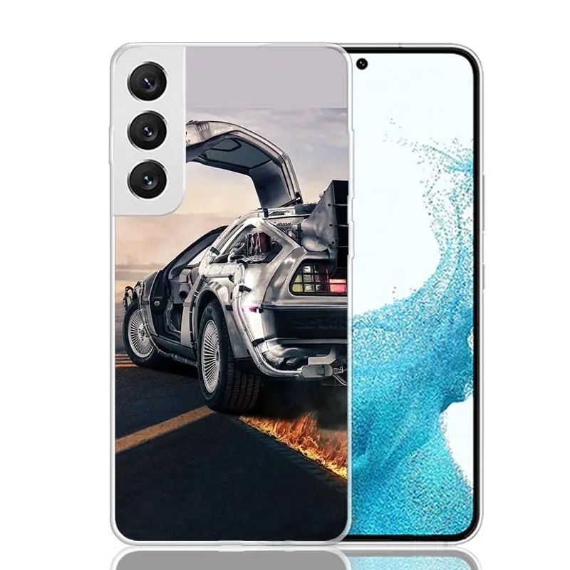 Back To The Future TV Phone Case For Samsung Galaxy S24 S23 S22 S21 FE S20 Ultra S10 Plus S10E S9 S8 + Art Customized Coque Capa