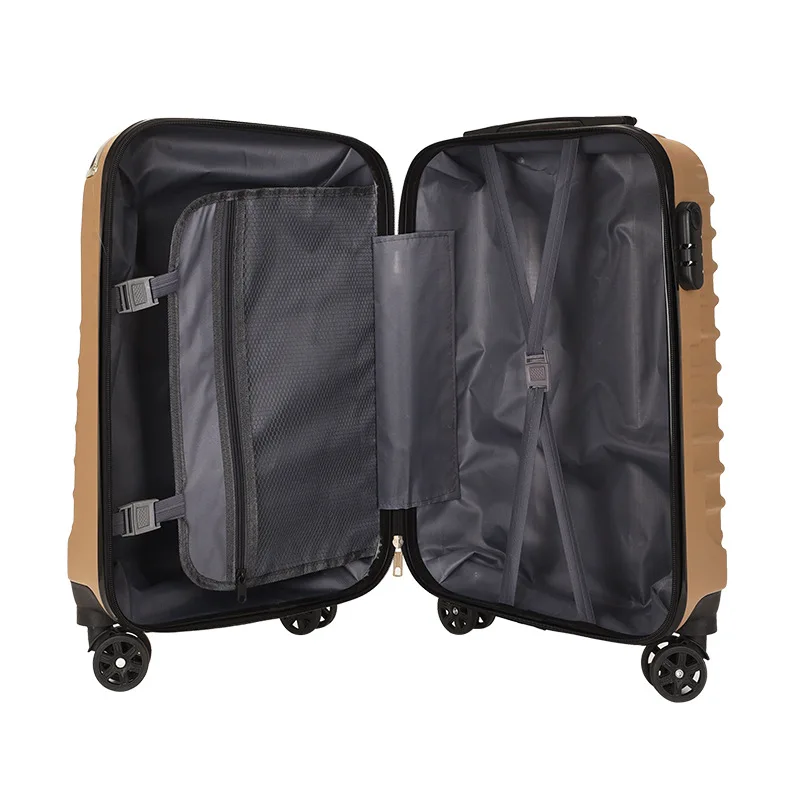 (59) Customized 24-inch Travel Trolley Case with Combination Lock and Universal Wheel