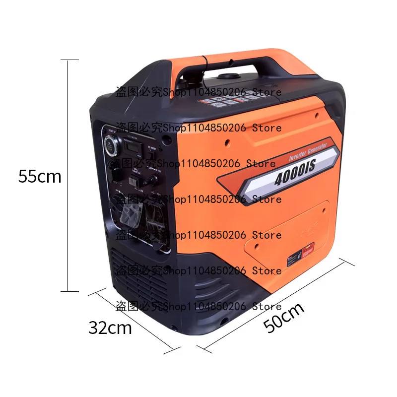 

Подходит для генератора 110 В, небольшого домашнего использования, 220 В, интеллектуальное преобразование частоты, портативный, для кемпинга, экстренной помощи