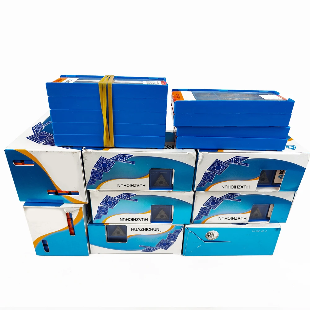 

HUAZHICHUN 10pcs Carbide inserts TNMX2710AZNR-NM NC5330