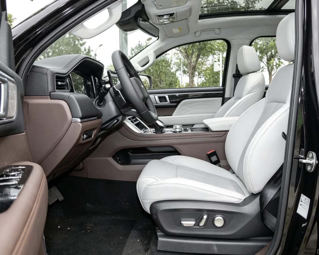 Für Foton Tunland V9 2023 Maßgefertigte Autositzbezüge Luxuriöses Nappaleder 100% Passgenau Innenraumzubehör 360 ° Vollständige Abdeckung – Detail 8