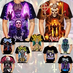 Summer fashion trend cool 3D printed printed printed pattern casual and comfortable short sleeved top