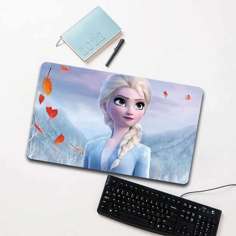 

Disney Frozen Elsa Autumn Scene Mouse Pad Large Non-slip Waterproof Desk Mat for Laptop Office