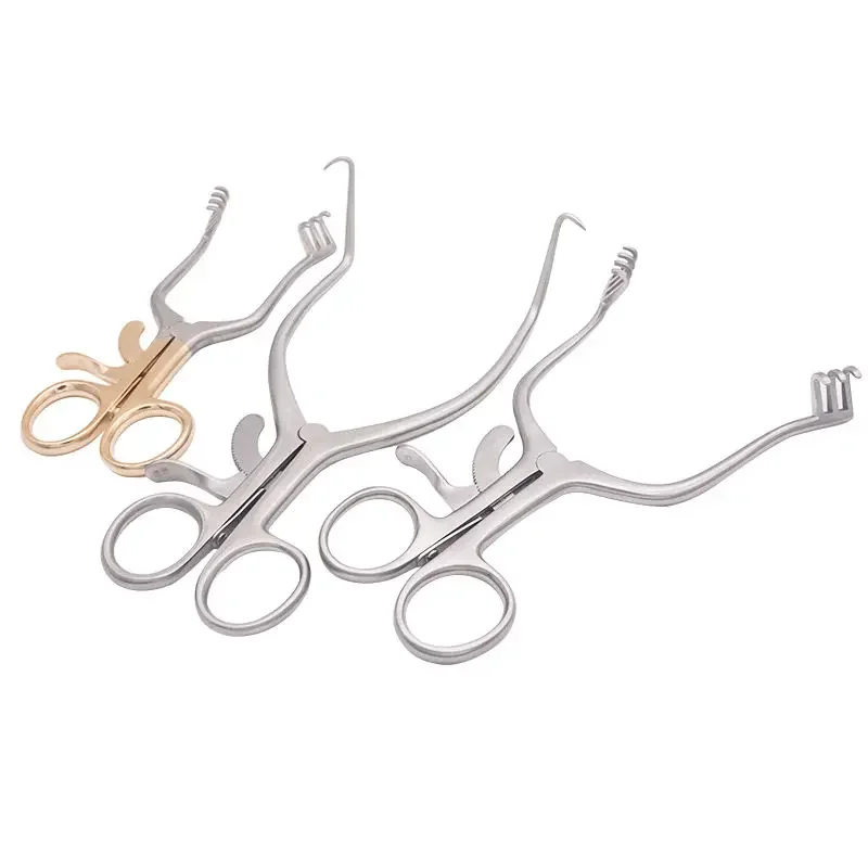 

Stainless Steel Adjustable Skin Retractors, Sheep Horn Opening Forceps, Orthopedic Surgical Instruments, And Pets