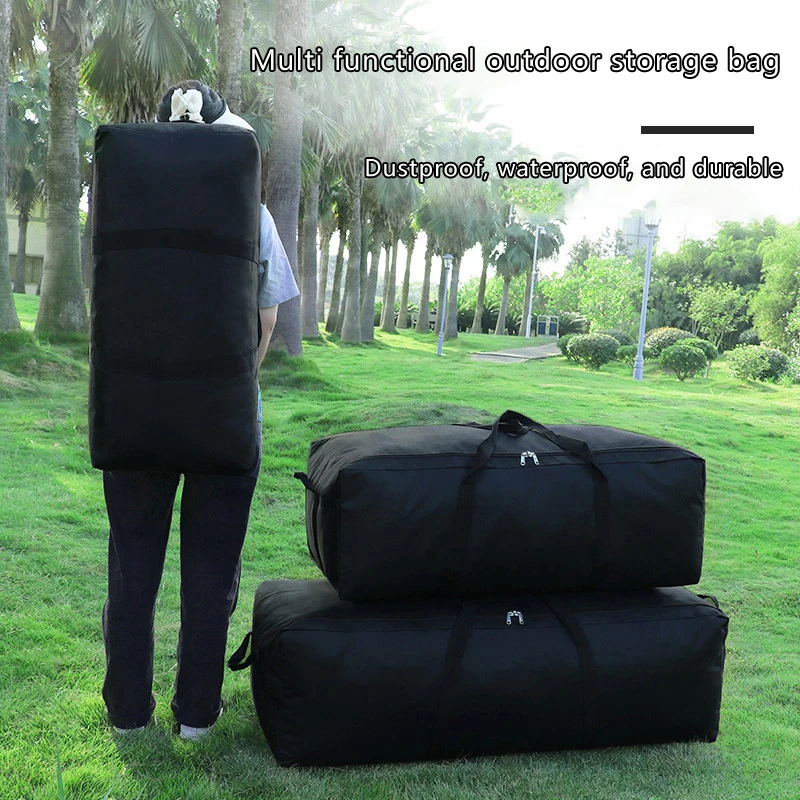 

Oxford Cloth Outdoor Waterproof Mobile Luggage Bag Laundry Shopping Bag Cube Home Storage And Packaging Tools