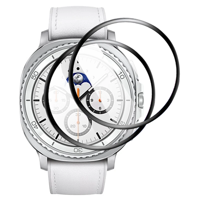 Screen Protector Film For Samsung Galaxy Watch 8 44mm 40mm Full Coverage Cover For Galaxy 8 Classic 46mm Accessories Not Glass