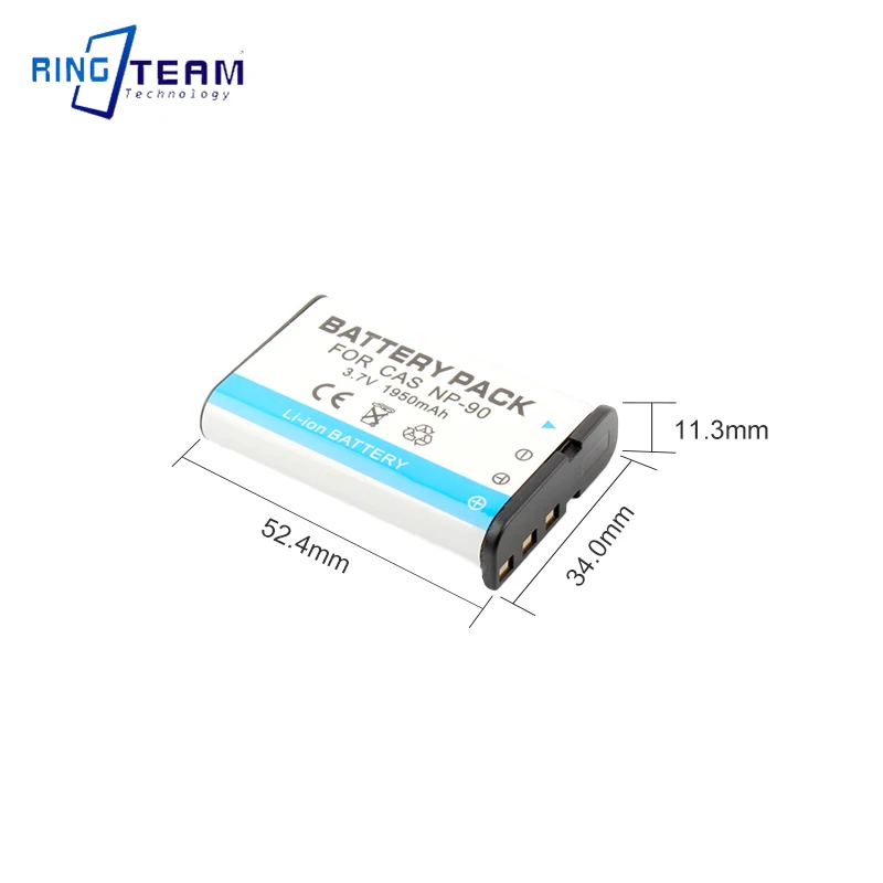 NP-90 NP 90 NP90 Литий-ионный аккумулятор CNP-90 для камеры Casio Exilim EX-H10 EX-H15 EX-H20G EX-H20GBK EX-H20GSR EX-FH100 EX-FH100BK