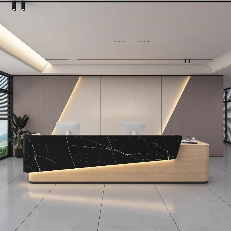 

Современная стойка ресепшн для бизнеса, прилавок для магазина, стойка для спортзала, стойка для салона красоты, мебель для офиса