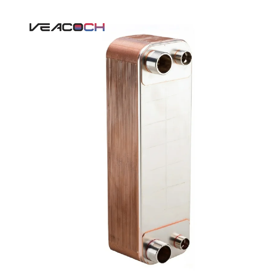 Custom 100kW Titanium Brazed Plate Heat Exchanger With Competitive Price For Marine And Industrial Cooling Solutions