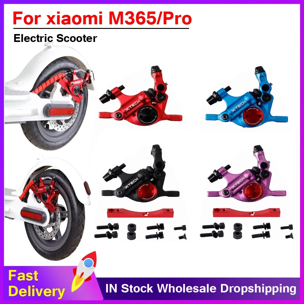 Modified Durable Xtech HB100 Aluminium Alloy Rear Wheel Brake for Xiaomi M365 Pro Pro2 Mi3 Electric Scooter Hydraulic Disc Brake