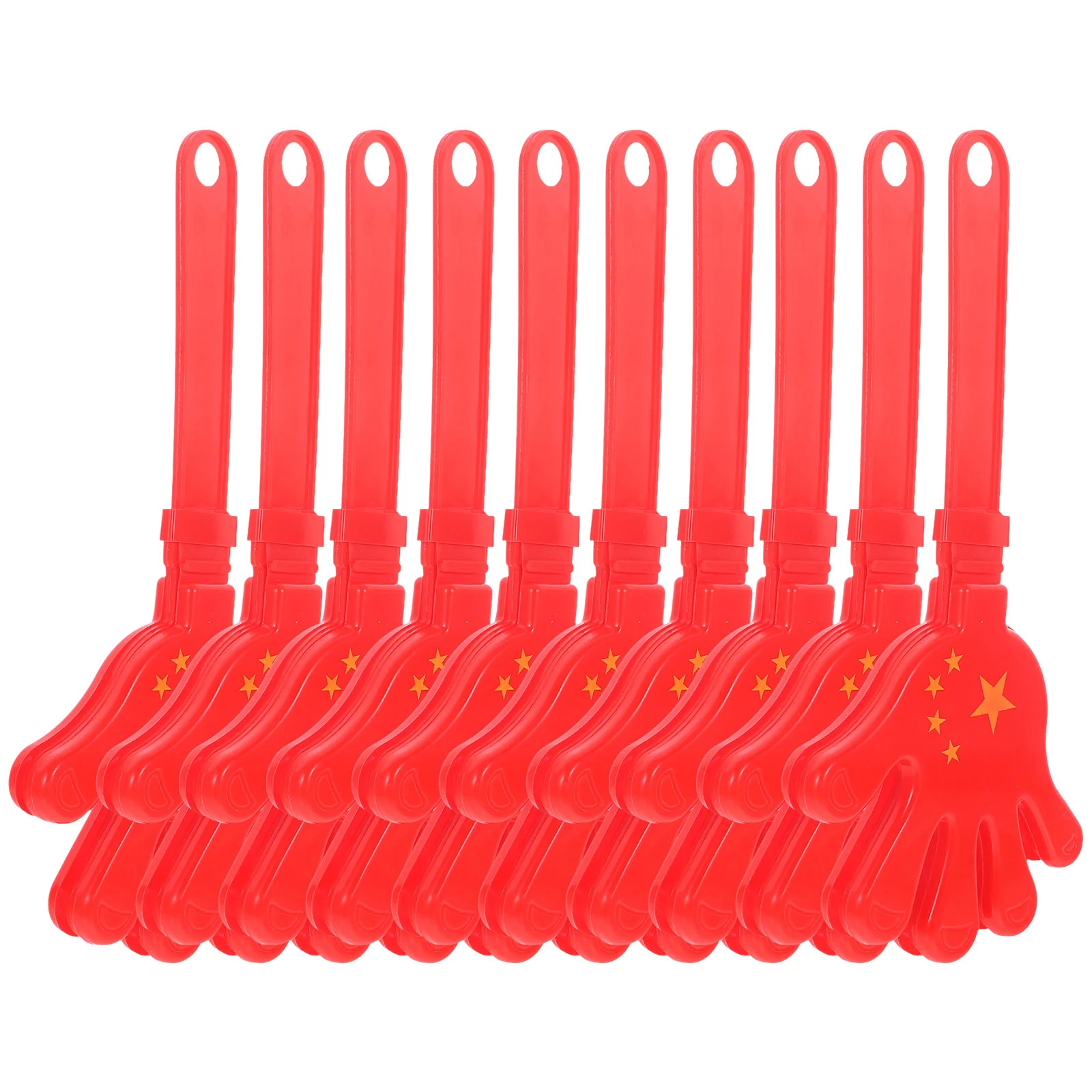 

10pcs 28CM Clapping Hands Lightweight Compact National Day Cheering Props for Parties Celebrations School