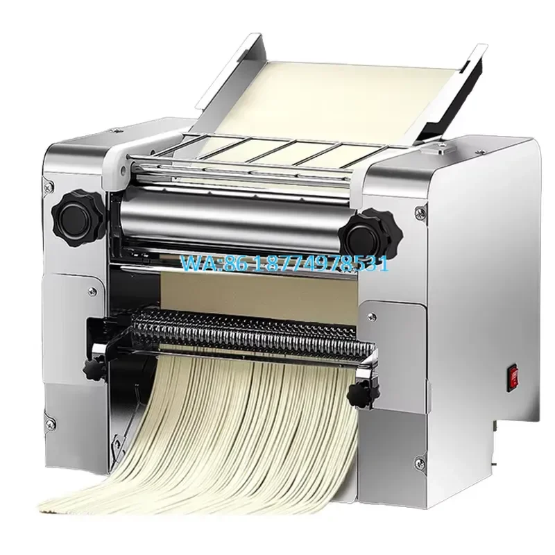 Wmwmnu for Small Automatic Table Top Pasta Noodle Maker Pizza Dough Pressor Use Roller Sheeter