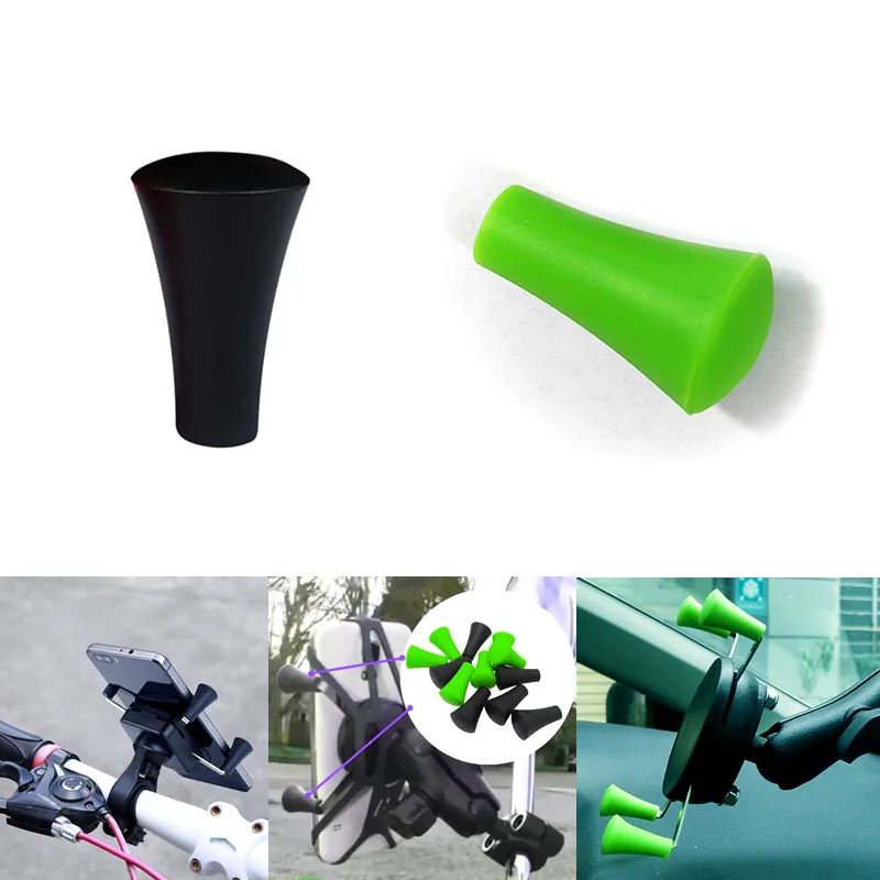 

2/4pcs Universal Bike Phone Holder Accessories Silicone Cap For Cell Phone Bicycle motorcycle Mount Holder