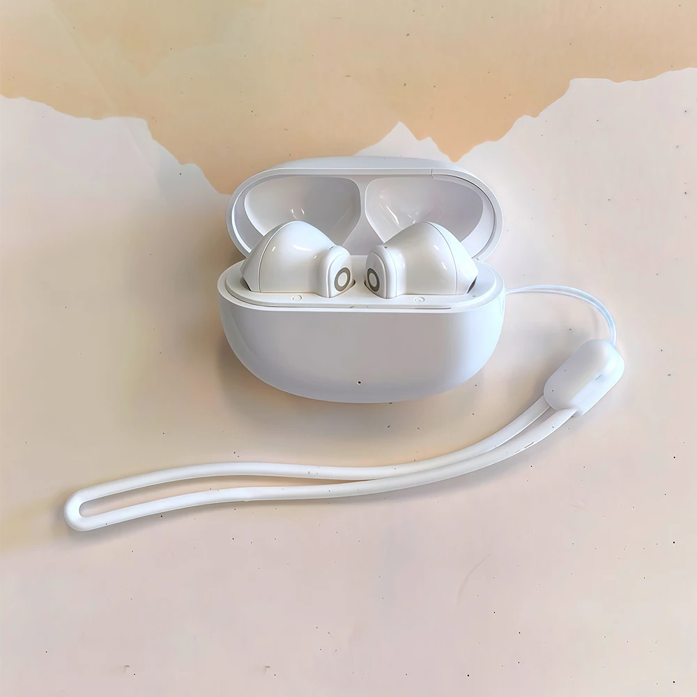 سماعات أذن بلوتوث TWS ميكروفون لاسلكي مع خاصية إلغاء الضوضاء داخل الأذن تصميم رياضي لاسلكي اختيار مثالي للهدايا