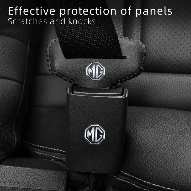 

Auto Seatbelt Buckle Cover Car Accessories For MG Morris Garages 6 3 5 7 TF ZR ZS HS GS GT Hector RX5 RX8 350 550 Gundam