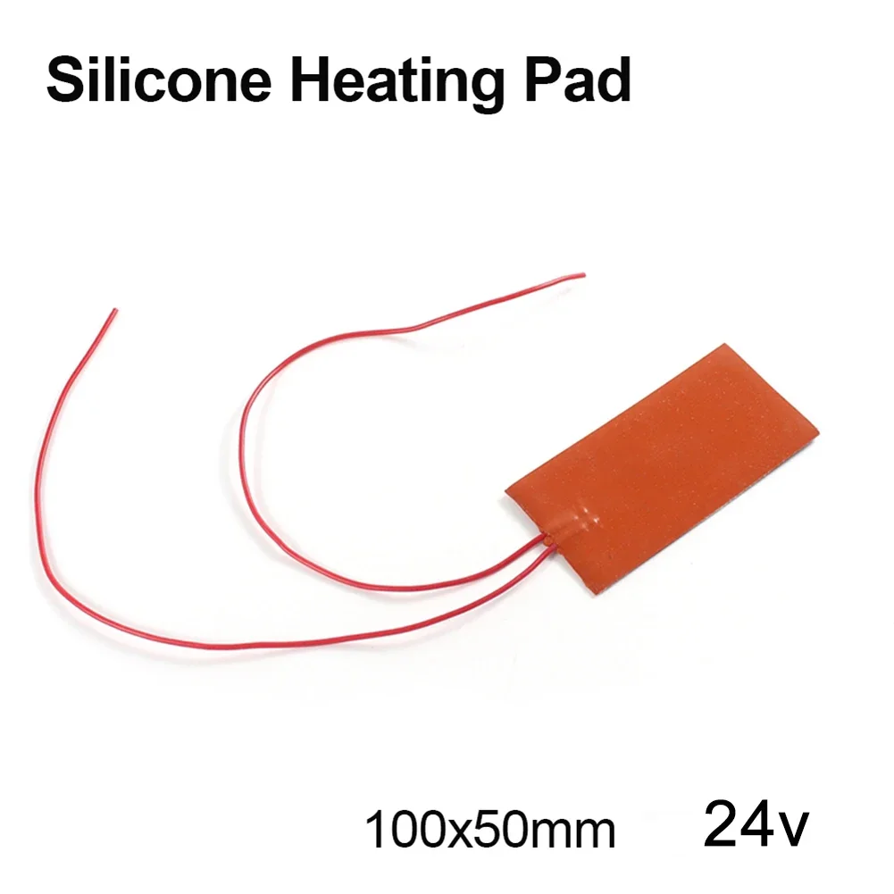 High Temperature Resistant Silicone Heating Pad Square Heat Mat Plate for Industrial Printers with Waterproof Features