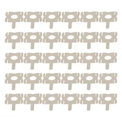 30pcs U Shaped Nickel Sheet Lithium Battery Pack Replace Spot Welding Nickel Sheet Welder Strip Power Tool Accessories Tool Part