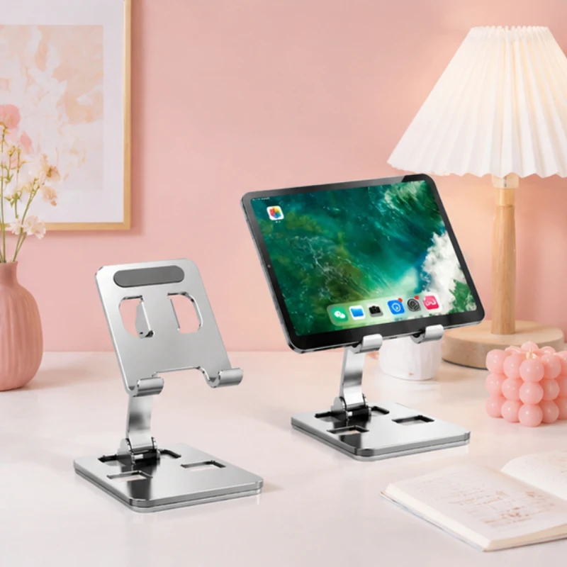 

2PCS Flexible Aluminum Alloy Tablet Stand, Adjustable Universal Holder for iPad, Smartphone & Tablet, Portable Bedside