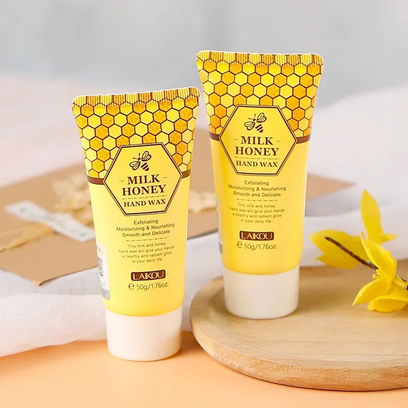 LAIKOU Sakura Exfoliating Hand Wax Honey Milk Hand Wax Moisturizing and Hand Care Products