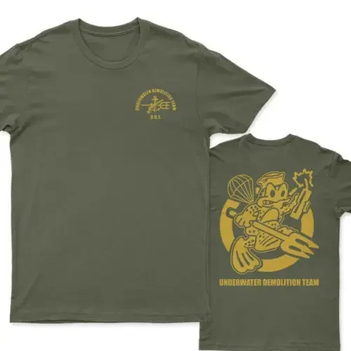 UDT Underwater Demolition Team Frogmen T-Shirt. Summer Cotton O-Neck Short Sleeve Mens T Shirt New S-3XL