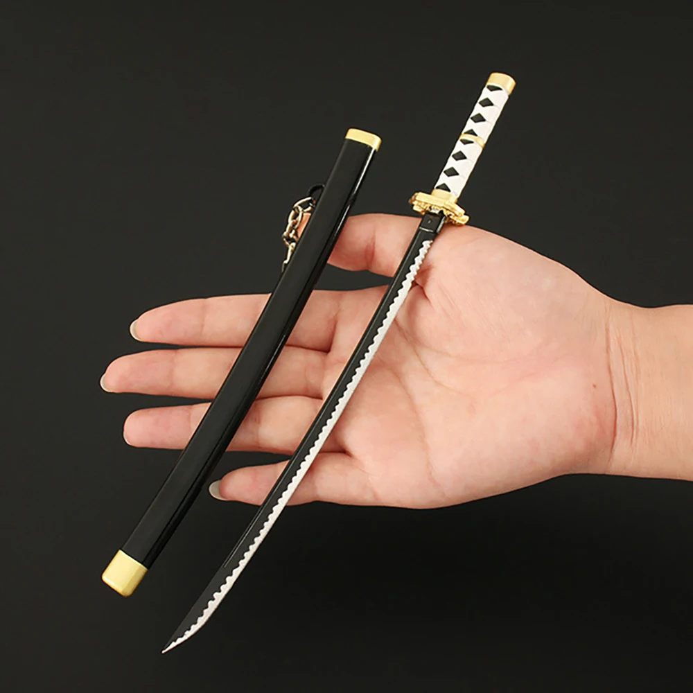 22cm DMC Virgil Yamato Weapon Sword Dante Devil May Doll Equipment Cry Game Peripherals All Metal Katana Keychain For Fans Toys