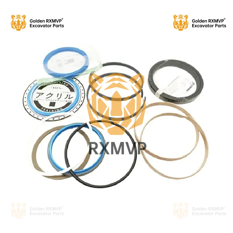 For Excavator 11350784 11350816 11347703 Bucket Arm Boom Cyl Cylinder Hydraulic Seal Kit Fit For Sany Sy215c9 Sy215