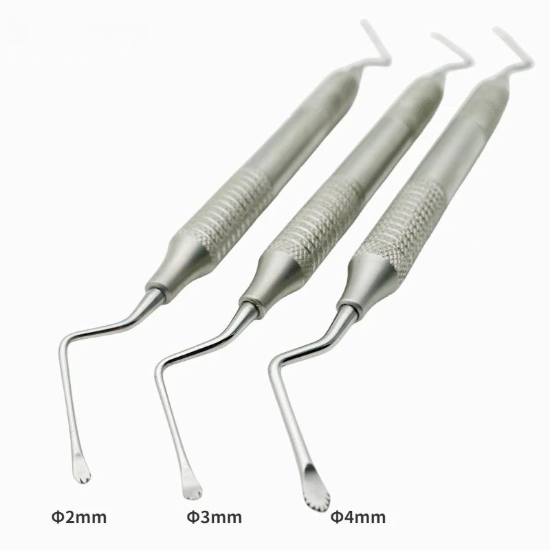 

Dental Jagged Curette Implant Instrument Tools Stainless Steel Periodontal Bone Curette Implant Instrument Tools