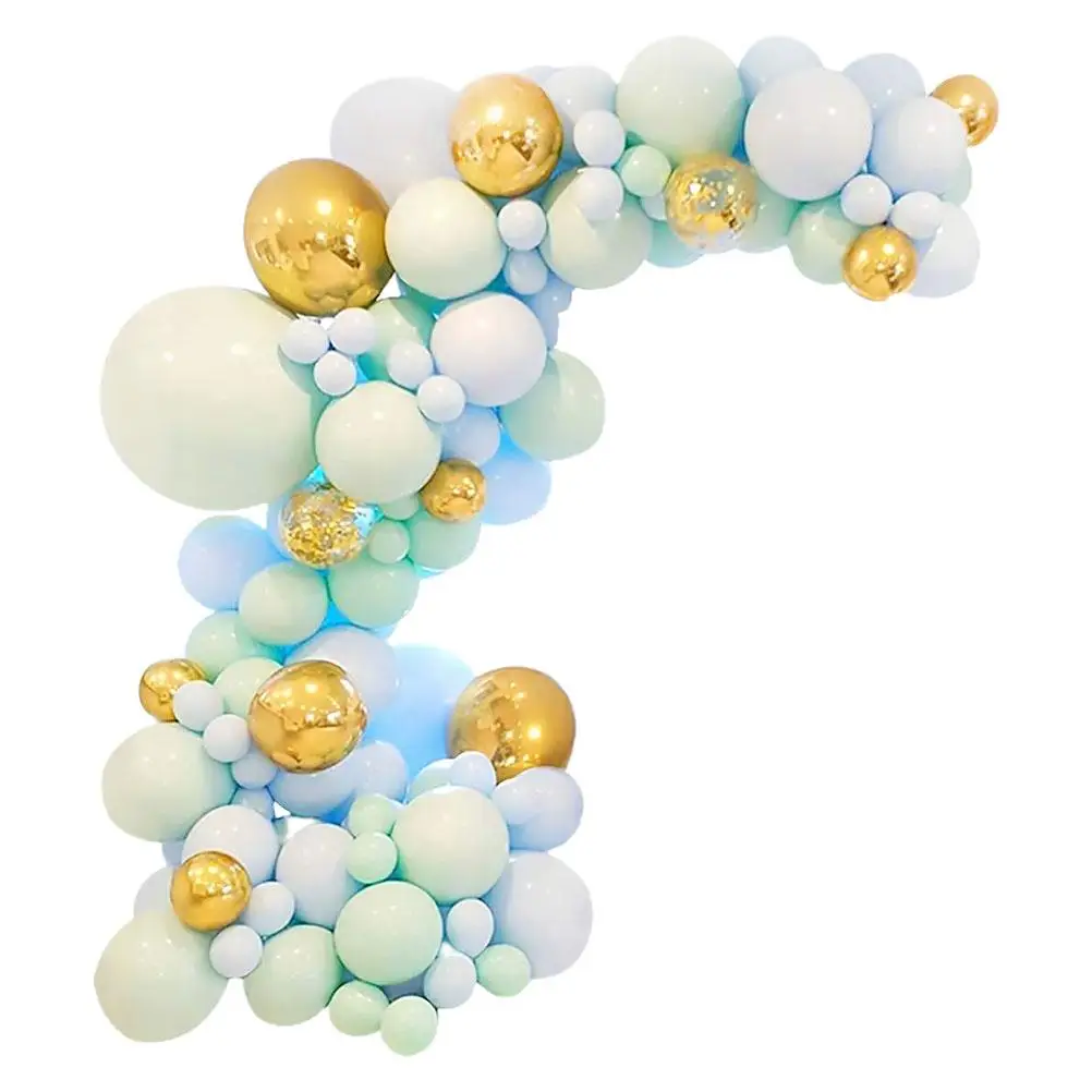 

126 Pcs Set Festival Party Decorations Latex Balloons Colorful Colorful Balloons Latex Wedding New Year Supplies