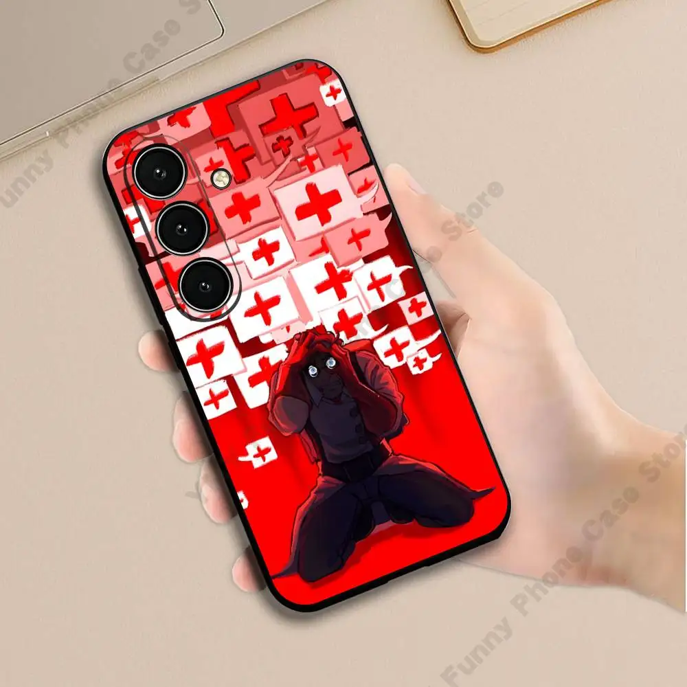 Scout Pyro T-Team Fortress Silicone Case For Samsung S25 24 23 22 21 20 Plus Ultra 5G Lite Shockproof Cover