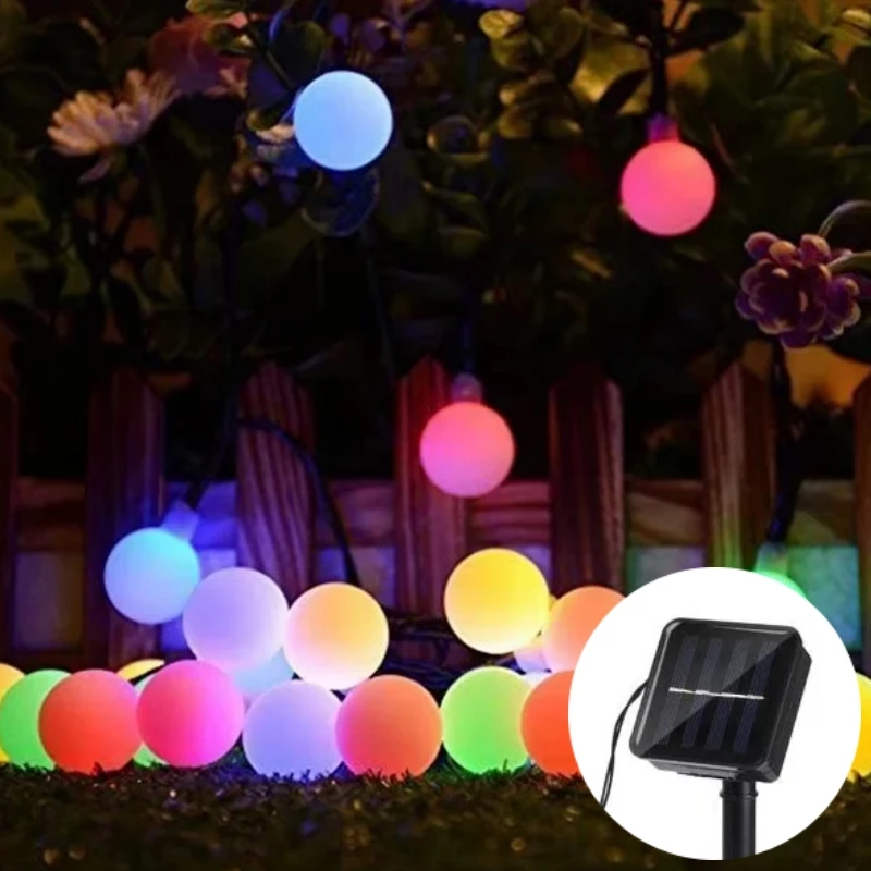 

Outdoor Solar Flower Fairy Lights 100LEDs 10M /20M Waterproof Perfect for Garden Decorations Christmas & Holidays