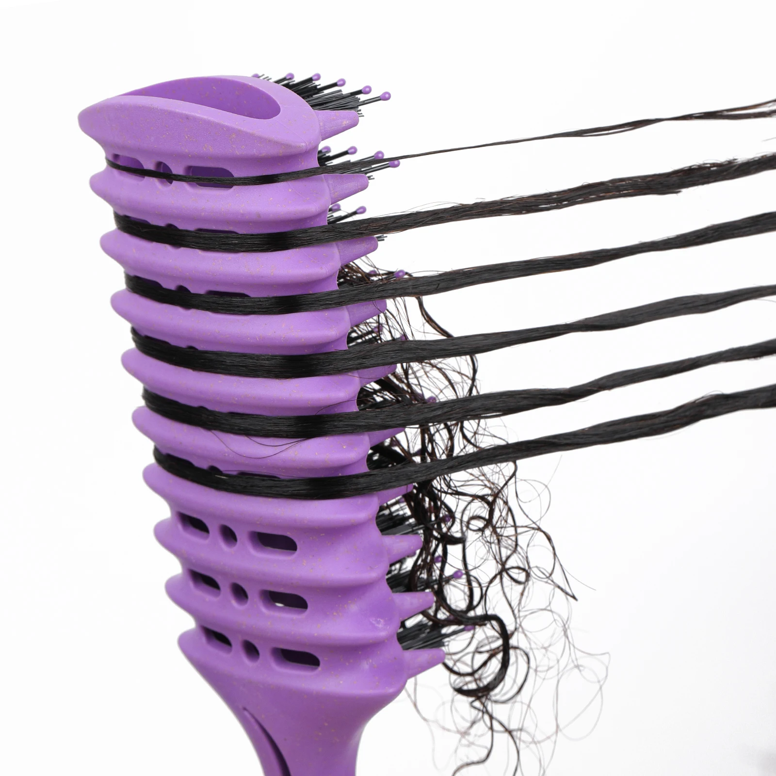 حليقة تحديد فرشاة التصميم الجوف خارج وفك تشابك فرشاة شعر متشابكة الرطب مجعد الشعر مشط تشكيل تجعيد الشعر أدوات الحلاق تصفيف الشعر