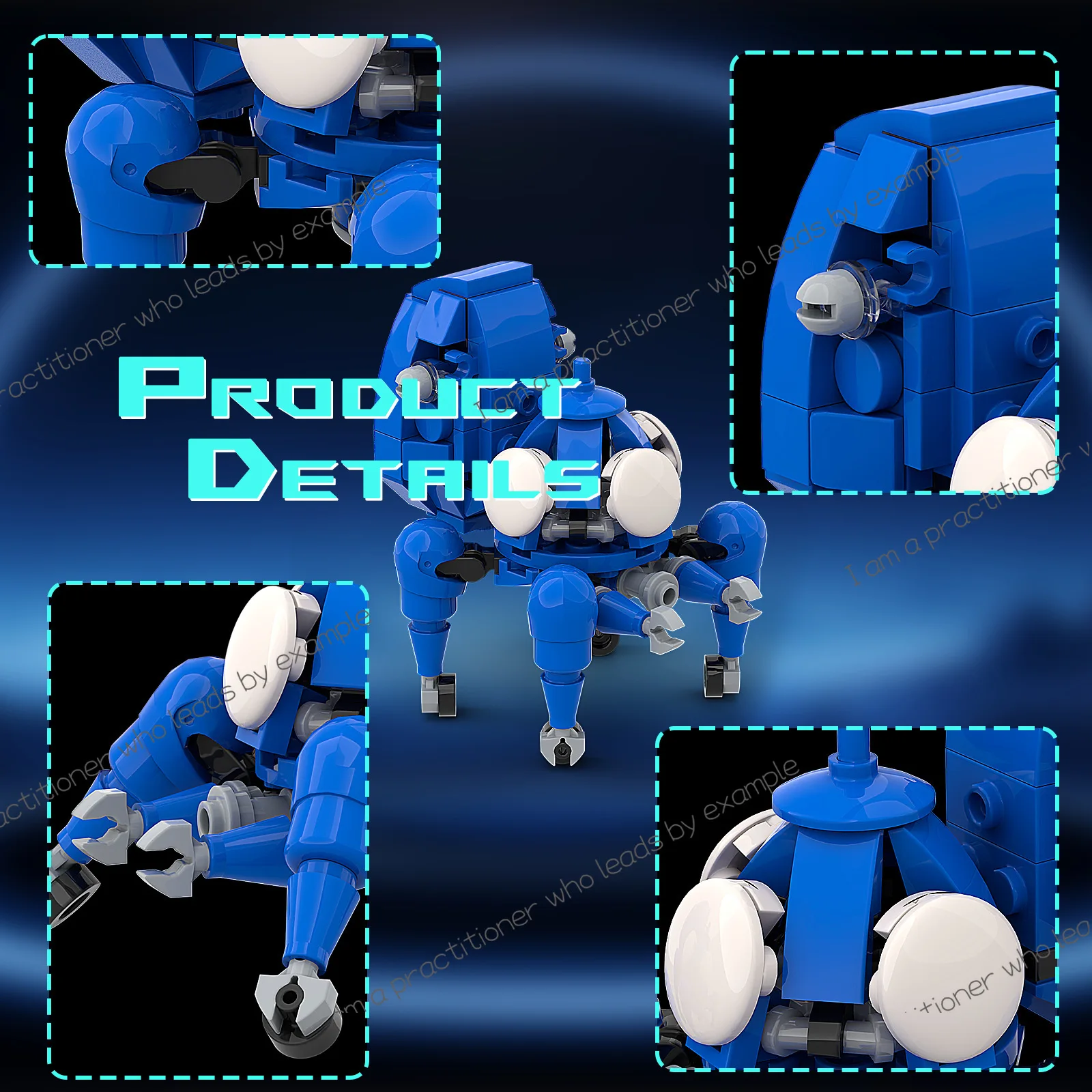 مهارات الدراما والتلفزيونية لفريق الهاتف المحمول تاتشي كي لعبة مكعبات بناء الحصان متوافقة مع مكعبات بناء ليغو #4